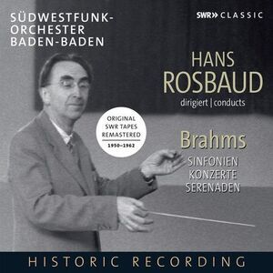 Brahms / Anda / Gieseking - Hans Rosbaud Conducts Brahms  CD